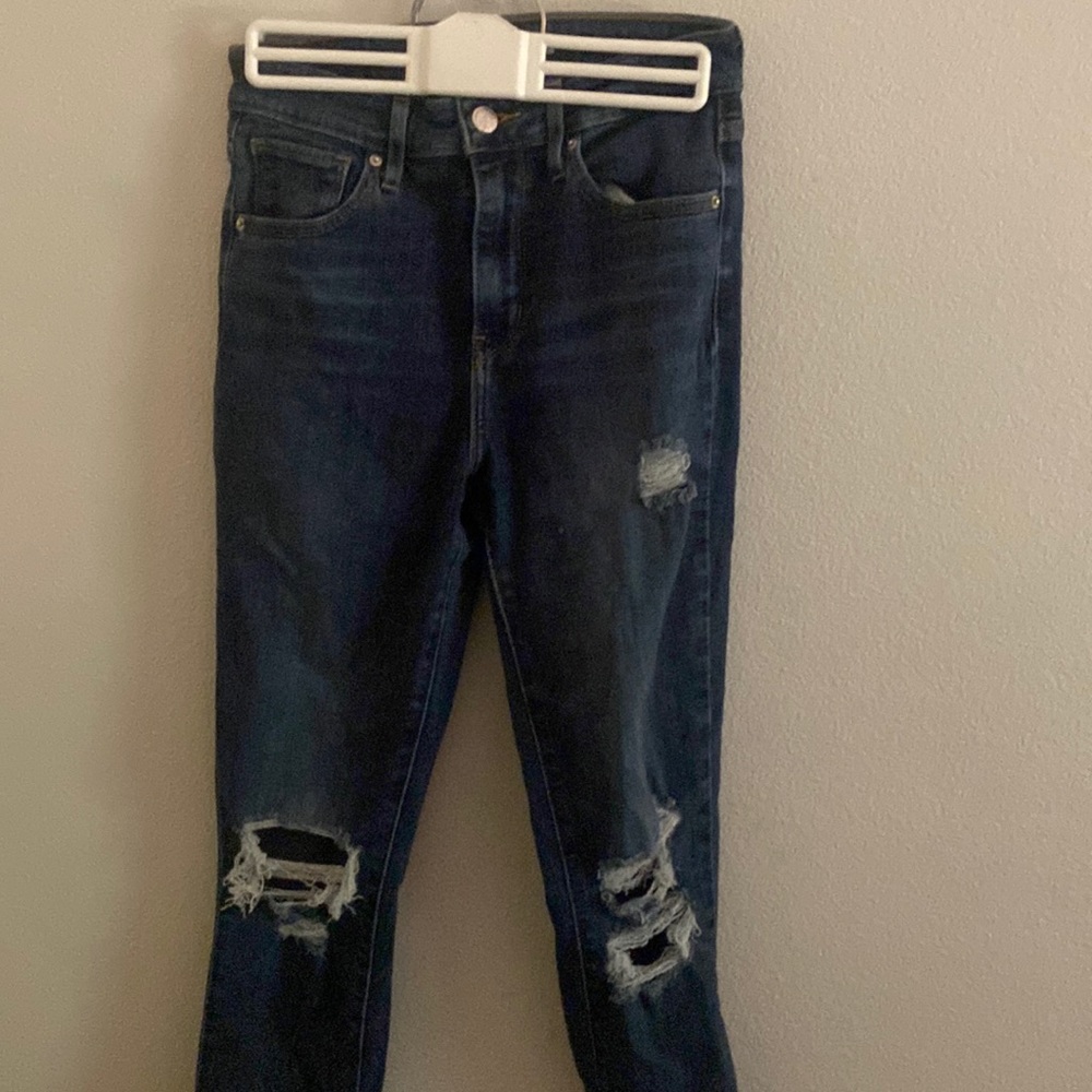 Levi high rise skinny jeans